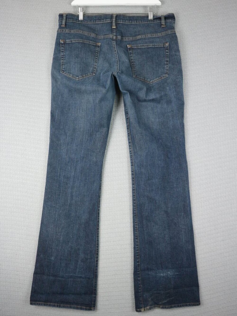 Gap Low Rise Boot Cut Denim Jeans Faded Womens Size 12 - Picture 2 of 11